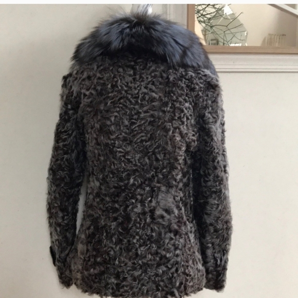 NWOT Genuine fur and leather jacket - Picture 7 of 12